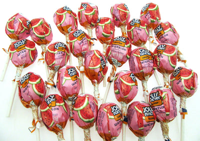 Jolly Rancher Lolli Pops Watermelon Suckers Hard Candy ~ 32oz ~Two Pounds