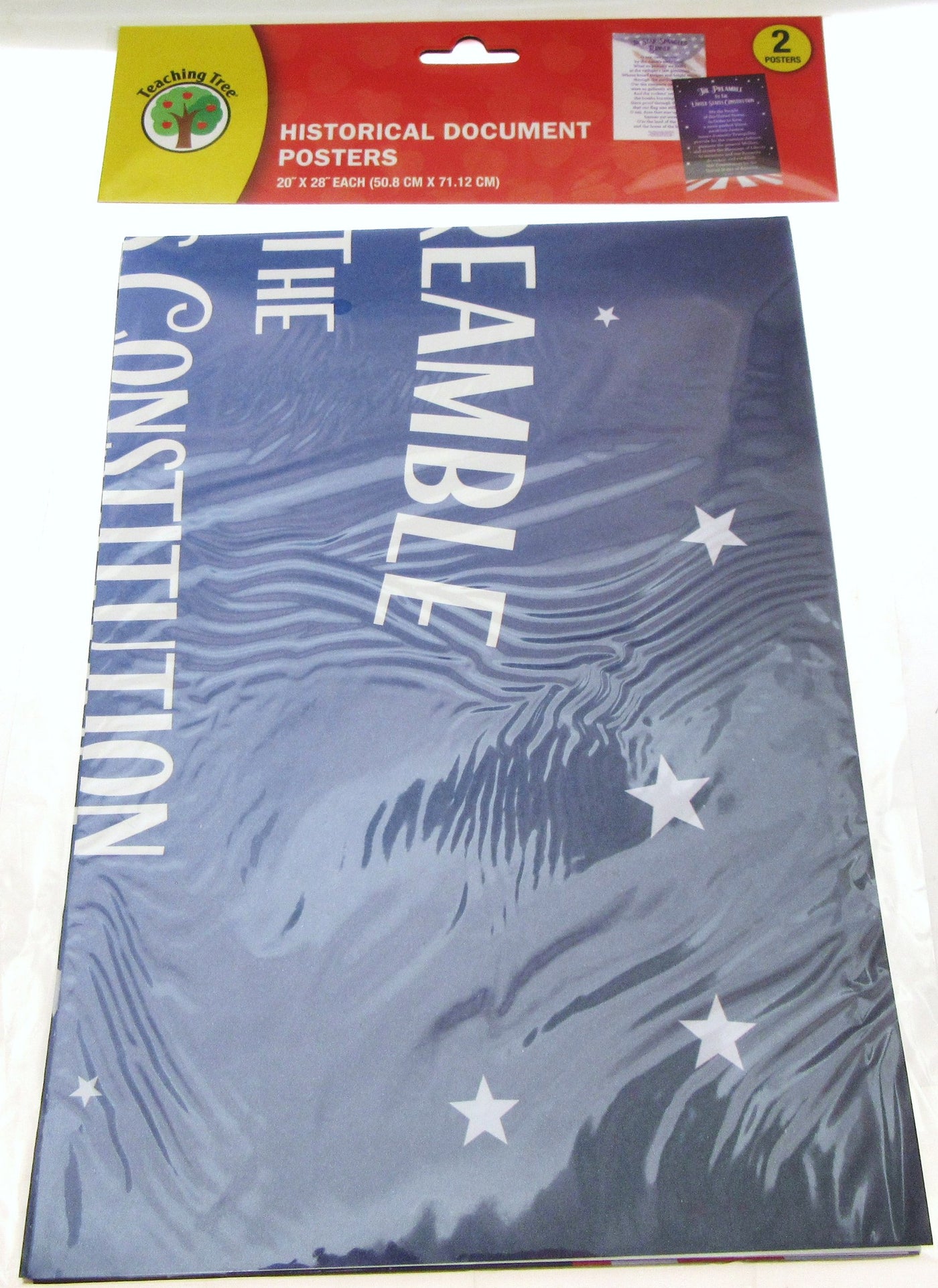 The Star-Spangled Banner & The Preamble ~ 20"X28" ~ Historical Document Posters