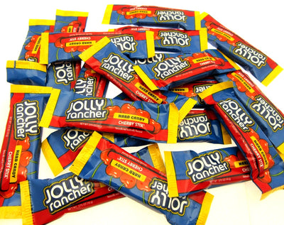 Jolly Rancher Stix Cherry Sticks Hard Candy ~ 8oz ~ Half Pound