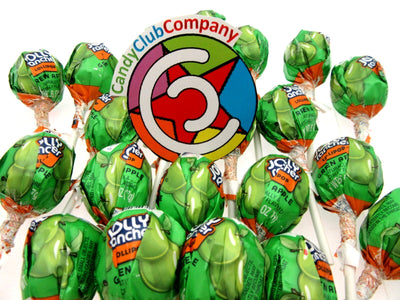 Jolly Rancher Lolli Pops Green Apple Suckers Hard Candy ~ 16oz ~ One Pound