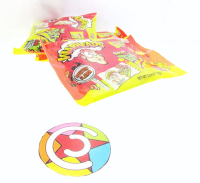 Warheads Sour Taffy ~ 3.59oz (102g) 12 Chewy Bars ~ Lot of 3