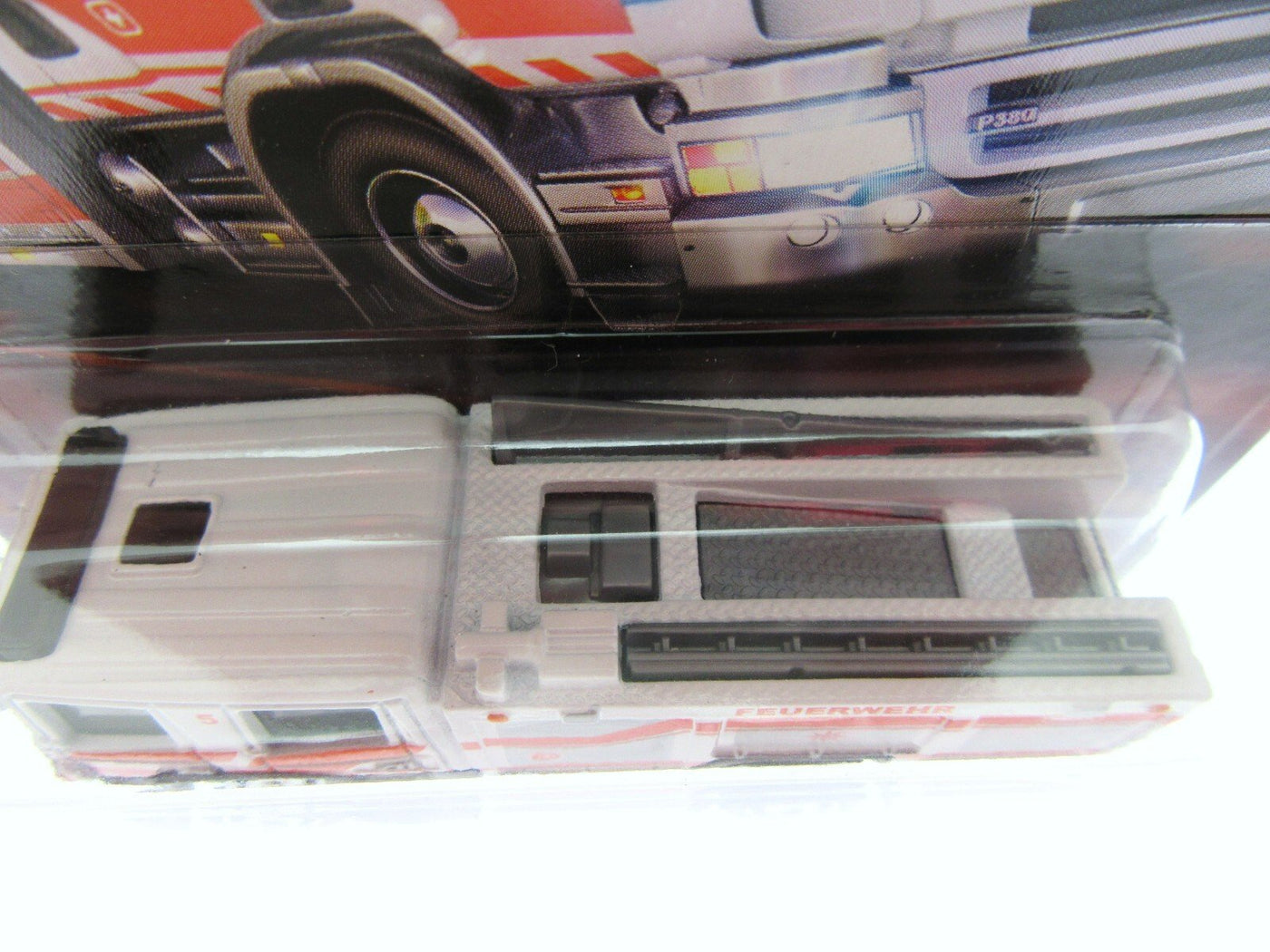 Scania P 360 Fire Truck ~ White & Orange ~ 1:64 Scale ~ Matchbox