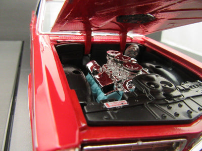 1965 Pontiac GTO ~ Red ~ 1:18 ~ Metal Die Cast ~ Maisto