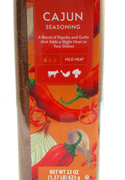 22 Ounce Tones Cajun Seasoning Spice Seafood Food ~ 22oz container