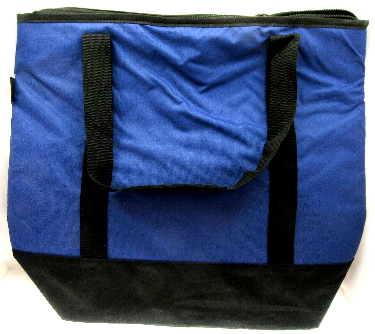 Texas 50 can Cooler Tote 21" x 18" Carry Bag ~ Blue