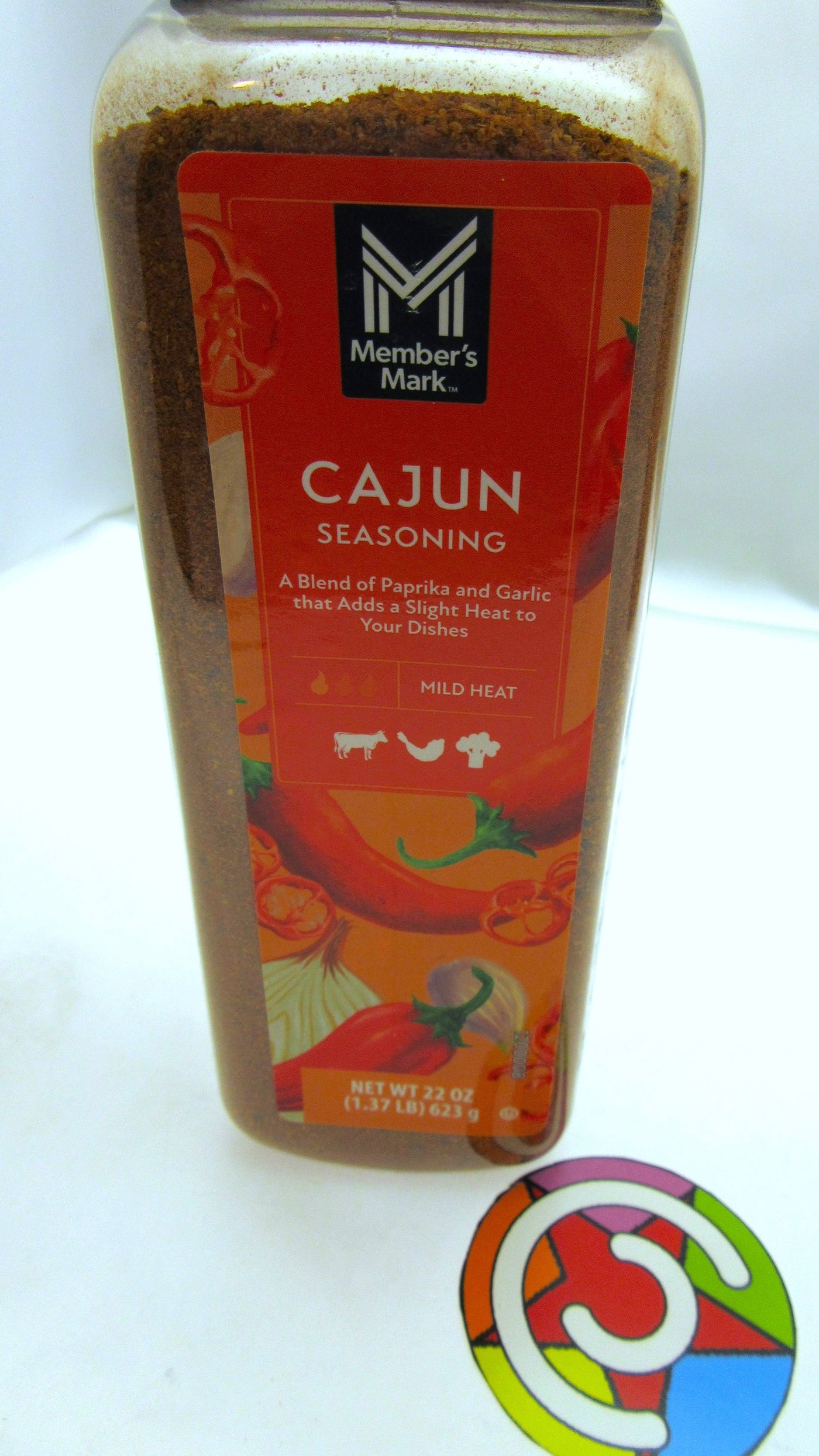 22 Ounce Tones Cajun Seasoning Spice Seafood Food ~ 22oz container