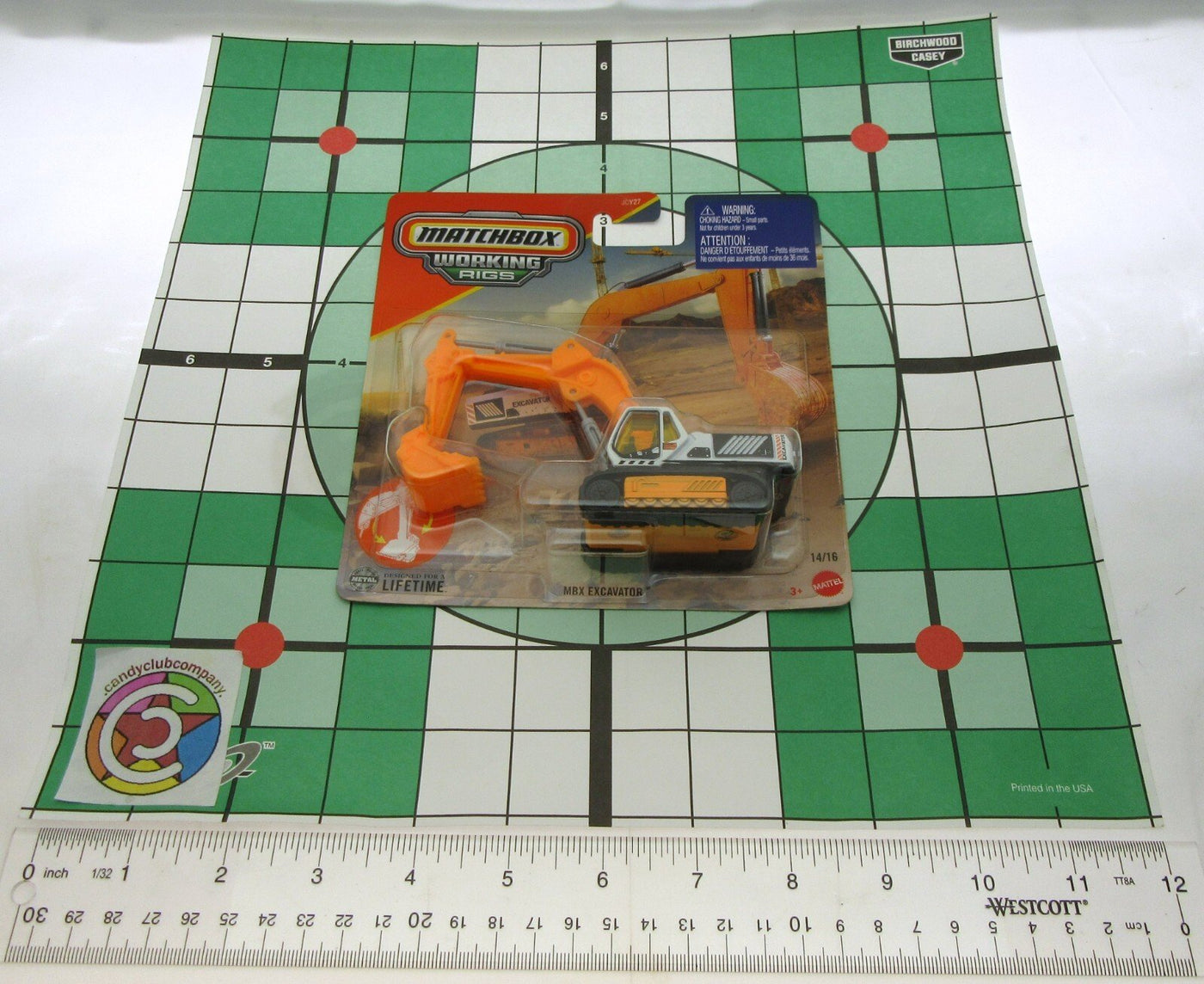 Matchbox Working Rigs ~ MBX Excavator 7400E ~ Metal