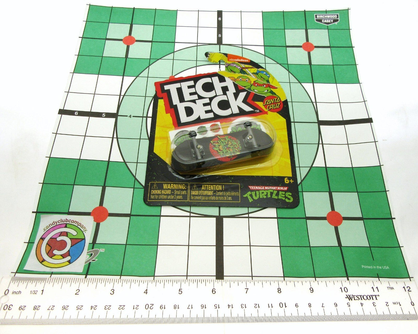 Tech Deck ~ Santa Cruz ~ Teenage Mutant Ninja Turtles ~ The Whole Crew
