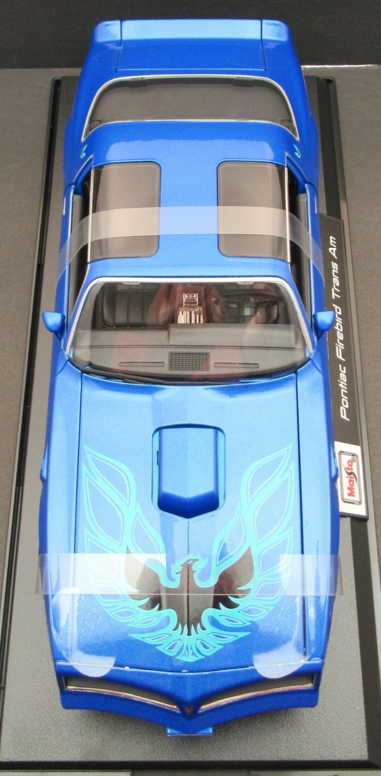 1977 Pontiac Firebird Trans Am ~ Blue ~ 1:18 ~ Metal Die Cast ~ Maisto