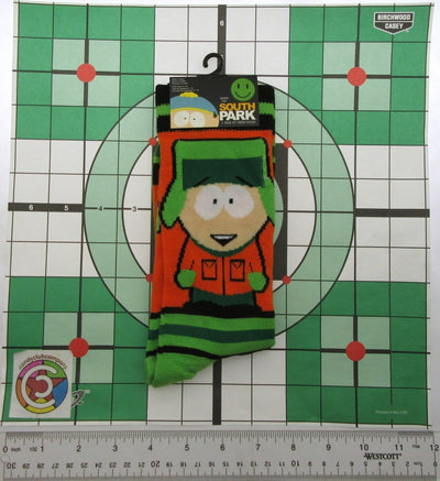 South Park! Crew Socks ~ Men Sizes 6 - 12 ~ Kyle Broflovski! One Pair