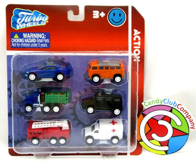 Turbo Wheels ~ Dump, Fire Truck, Ambulance ~Tiny Toys!
