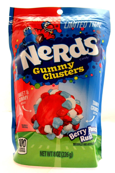 Nerds Berry Punch Rush Juicy Gummy Clusters 7.15oz Bag ~ LIMITED TIME