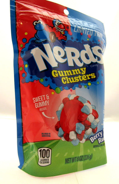 Nerds Berry Punch Rush Juicy Gummy Clusters 7.15oz Bag ~ LIMITED TIME