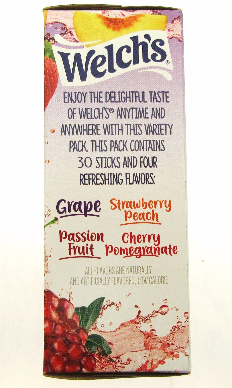 Welch's Variety Pack Drink Mix ~ 30 Sticks Per Box ~ Zero Sugar 2.39oz (67.7g)