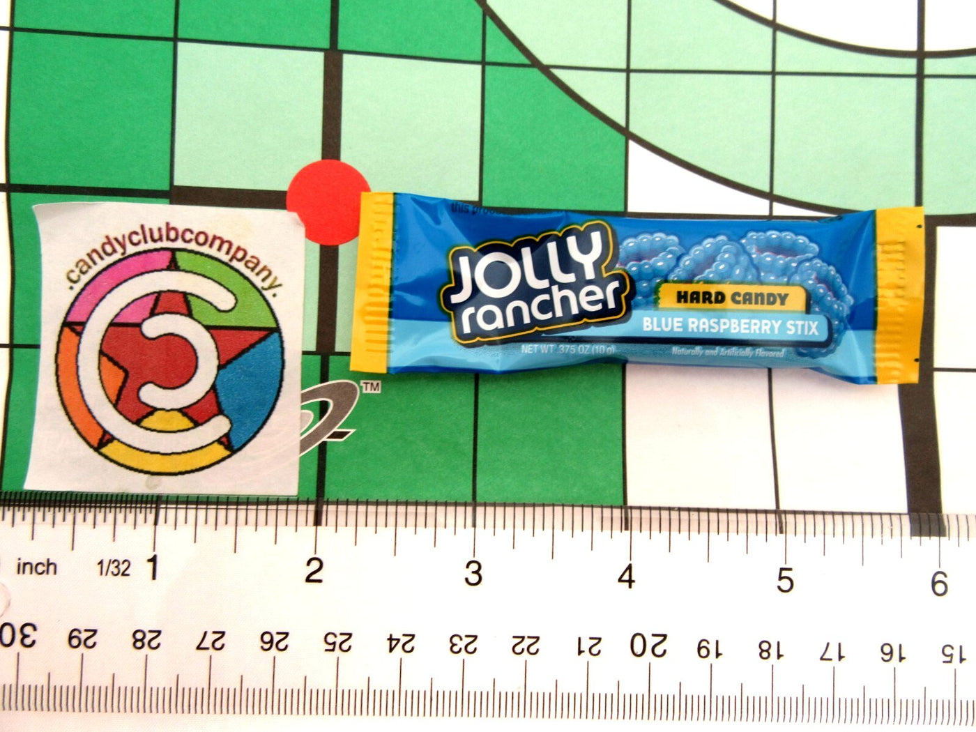 Jolly Rancher Stix Blue Raspberry Sticks Hard Candy ~ 8oz ~ Half Pound