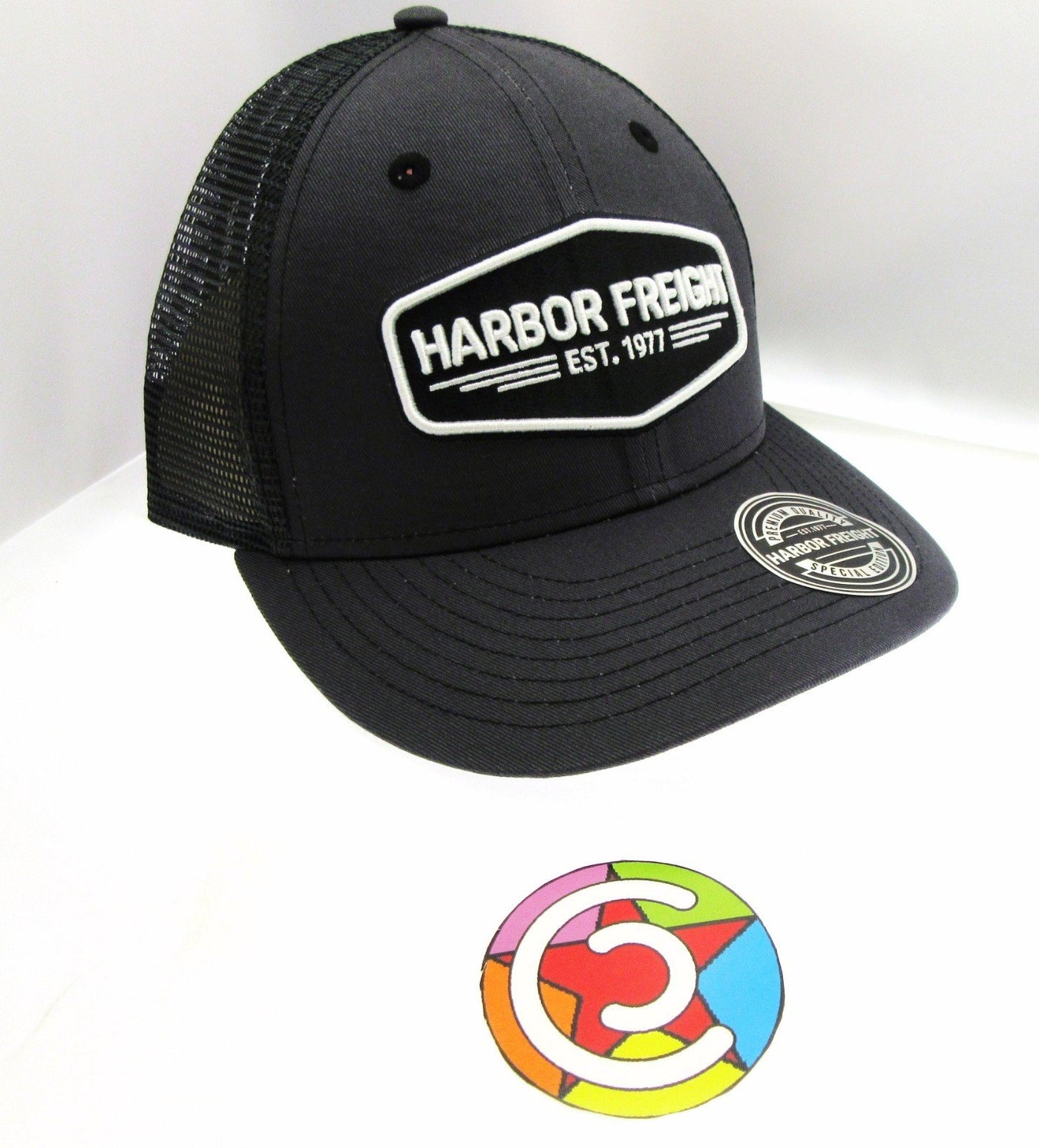 Harbor Freight Cap ~ Headwear Vented Hat  ~ Blue ~ NEW!