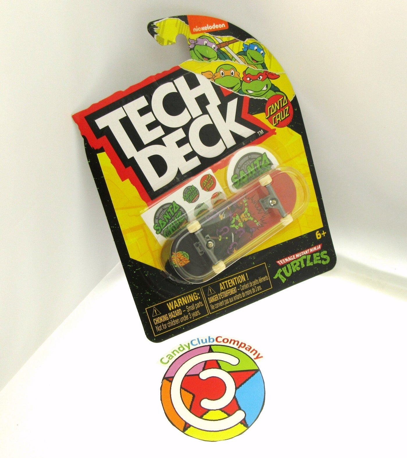 Tech Deck ~ Santa Cruz ~ Teenage Mutant Ninja Turtles ~ Raphael