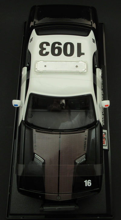 2006 Dodge Challenger Concept Police ~ Black & White ~ 1:18 ~ Die Cast ~ Maisto