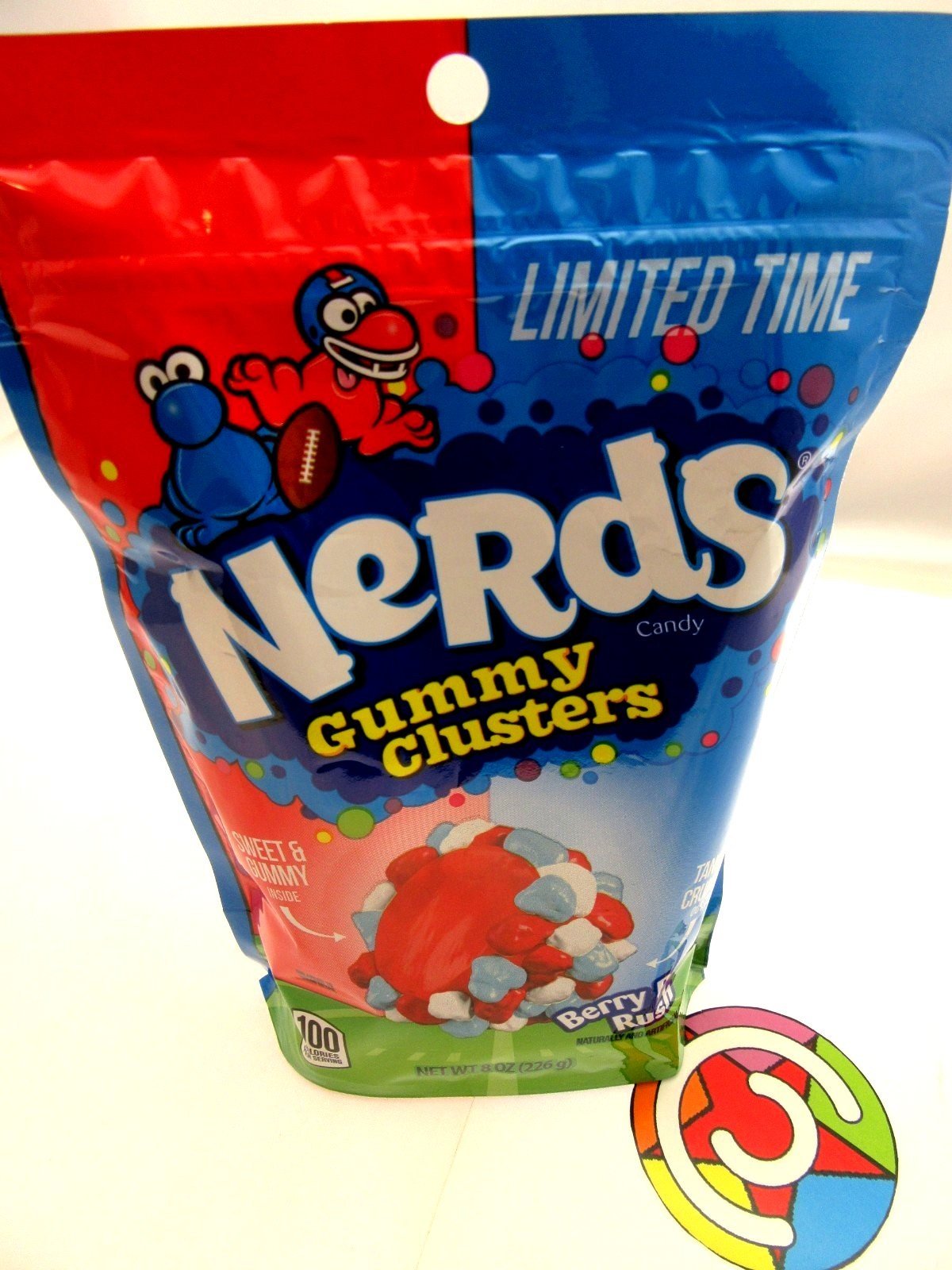 Nerds Berry Punch Rush Juicy Gummy Clusters 7.15oz Bag ~ LIMITED TIME
