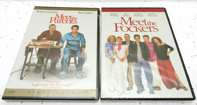 Meet the Parents & Meet the Fockers ~ Movie Lot ~ Ben Stiller ~ New DVD