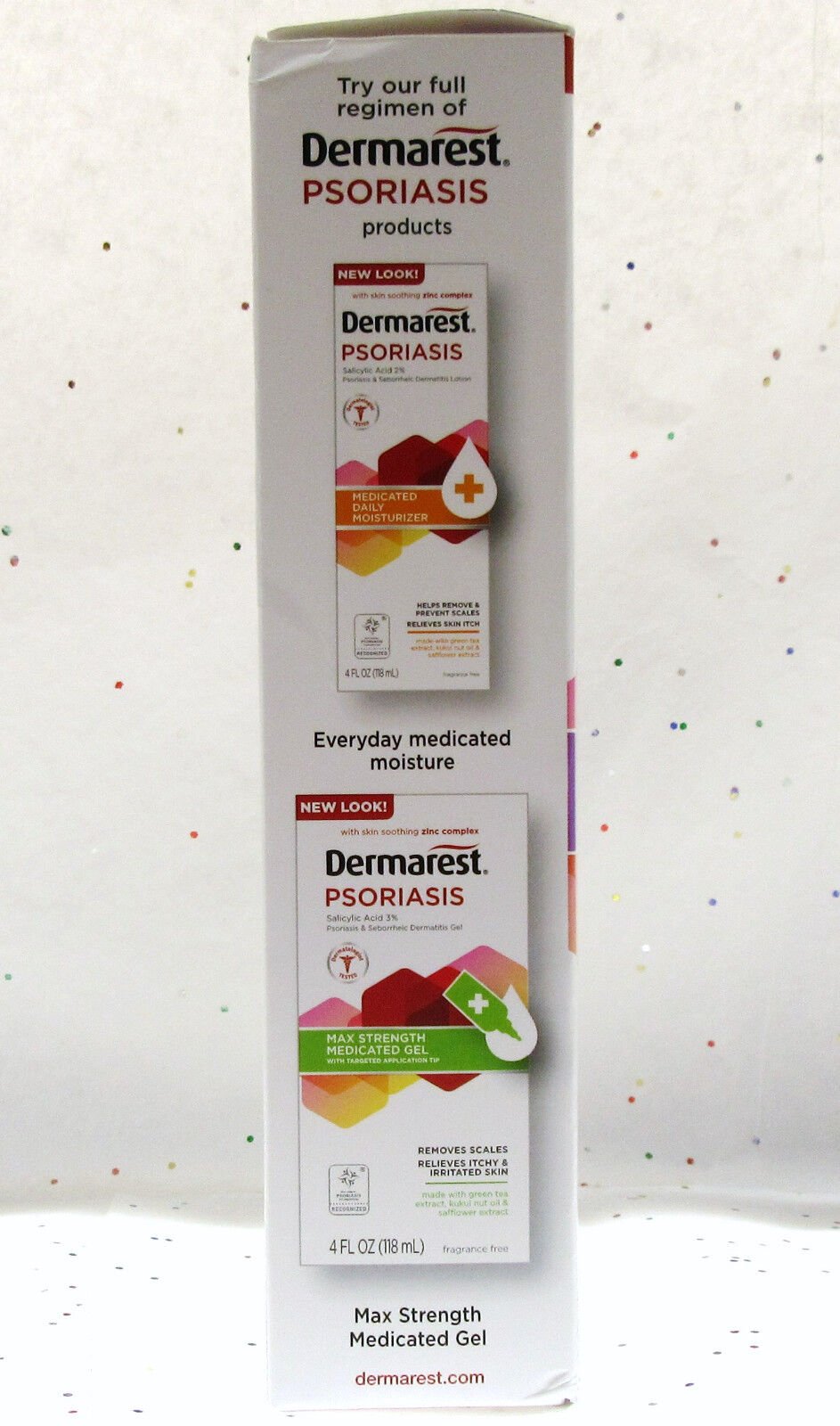 Dermarest Psoriasis Shampoo Conditioner Salicylic Acid 3% 8 fl oz Fragrance Free