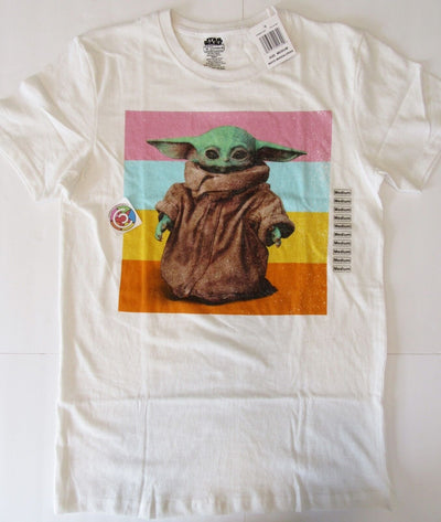 Grogu ~ Baby Yoda Star Wars Medium T-Shirt ~ Size M ~ White T Shirt