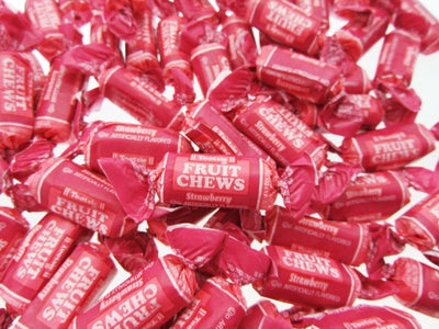 Tootsie Roll Strawberry 16oz Fruit Chews Candy One Pound ~ NEW FLAVOR