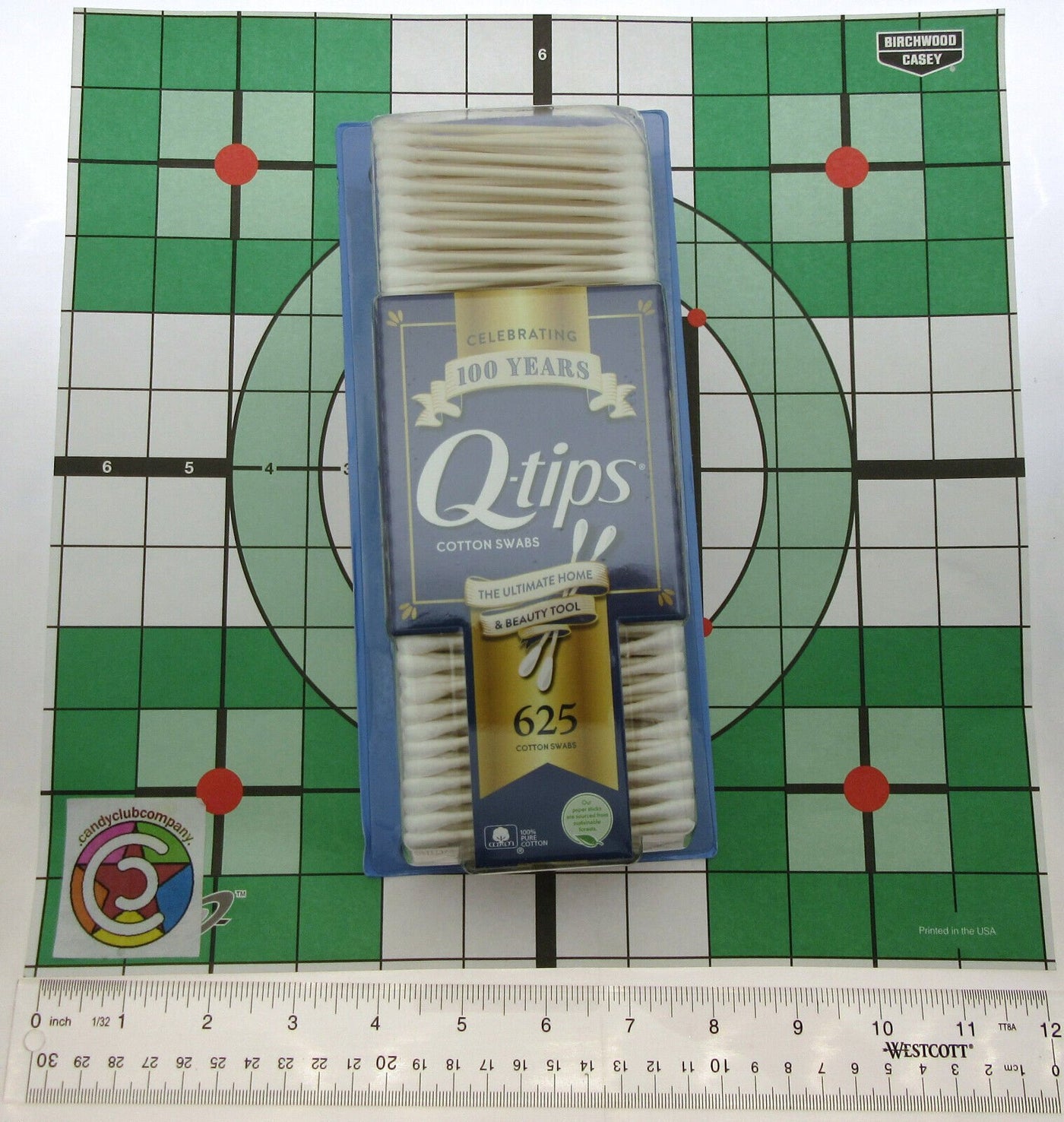 Q-tips 625 Count Cotton Swabs Brand Sealed Sterile Ear 1250 Total ~ Lot of 2