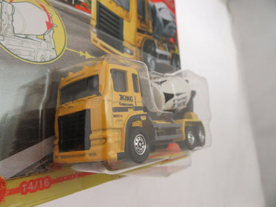 Matchbox Working Rigs ~ Cement King HD Truck ~ Metal