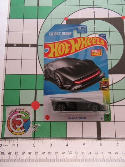 Hot Wheels ~ HW K.I.T.T. Concept Car ~ Kitt Car ~ Black ~ 1:64 Scale