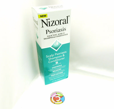 Nizora l~ Psoriasis Shampoo Conditioner Salicylic Acid 3% ~ 11 fl oz