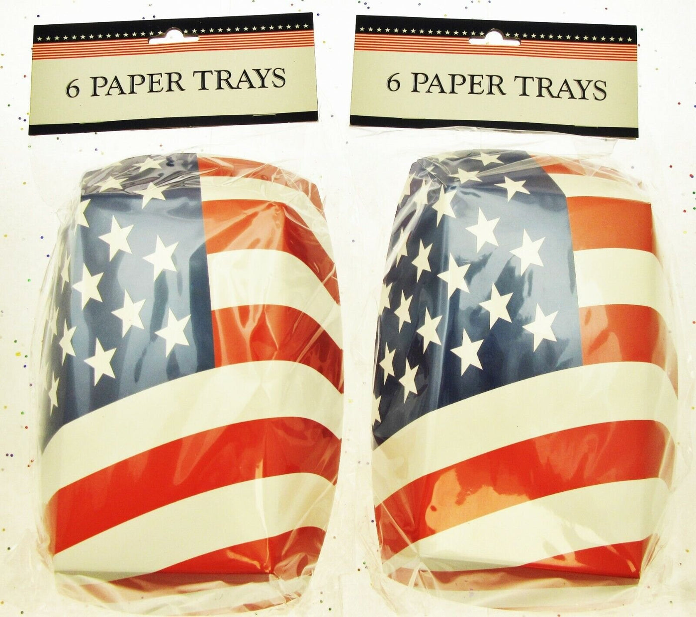 Patriot Flag Table Setting Party Picnic Stars Stripes Memorial Veterans July 4
