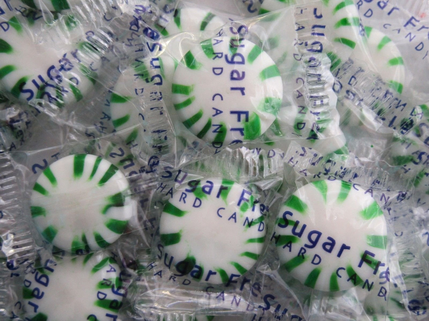 Coastal Bay Fat / SUGAR FREE 8oz Starlight Spearmint Hard Candy Candies