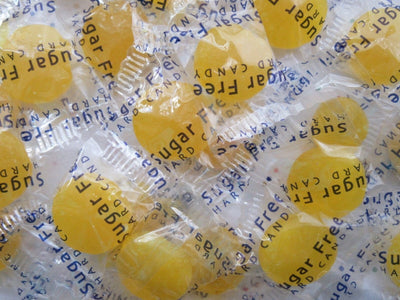Coastal Bay Fat / SUGAR FREE Lemon 16oz Flavored Hard Candy Candies BFR