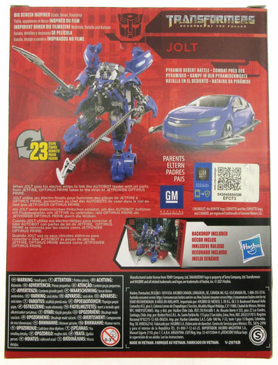 TRANSFORMERS ~ Jolt 75 ~ Chevrolet Impala ~ Studio Series ~ Hasbro