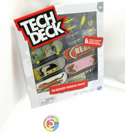 Tech Deck ~ Real ~ Skateboard  / Fingerboard~ 6 pack