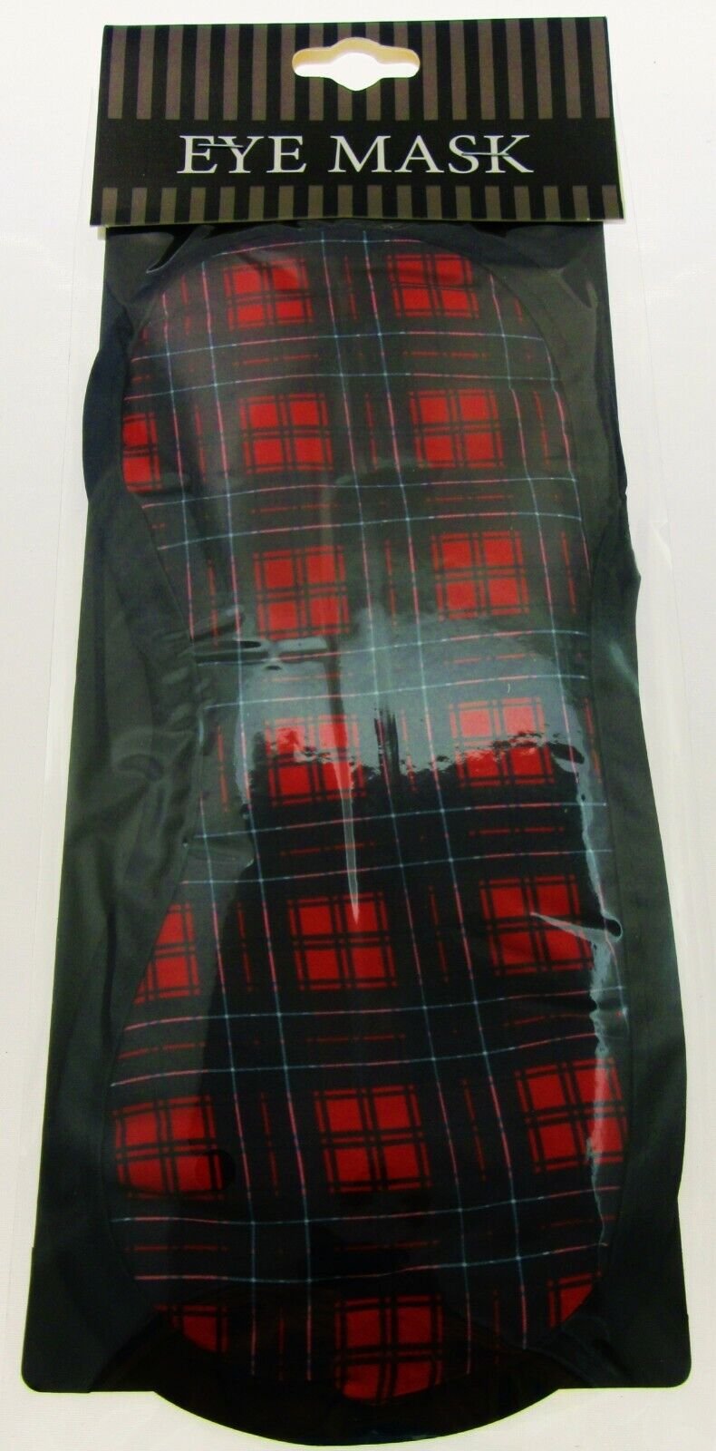 Red & Black Eye Mask For Rest, Sleep, Meditation