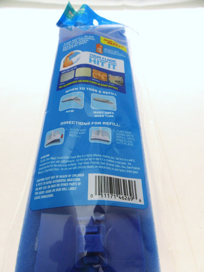 Mr. Clean Magic Eraser Extra Power Mop Head Refills ~ Lot of 3