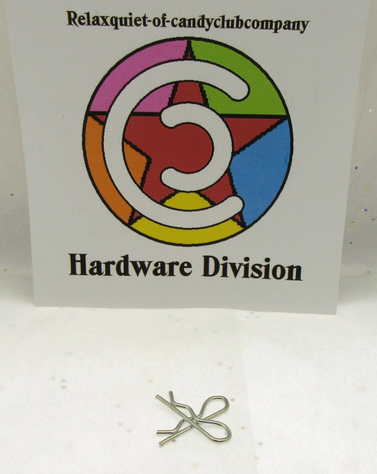 Hitch Pin Clip ~ 5/64 inch Diameter X 1 5/16" length ~ Zinc Plated Spring Steel