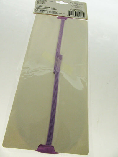 Purple Floral Eye Mask For Rest, Sleep, Meditation White Flowers