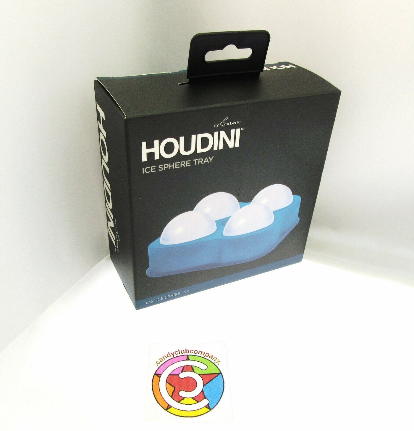 Ice Tray ~ 1.75 inch Spheres ~ Flexible ~ By Houdini