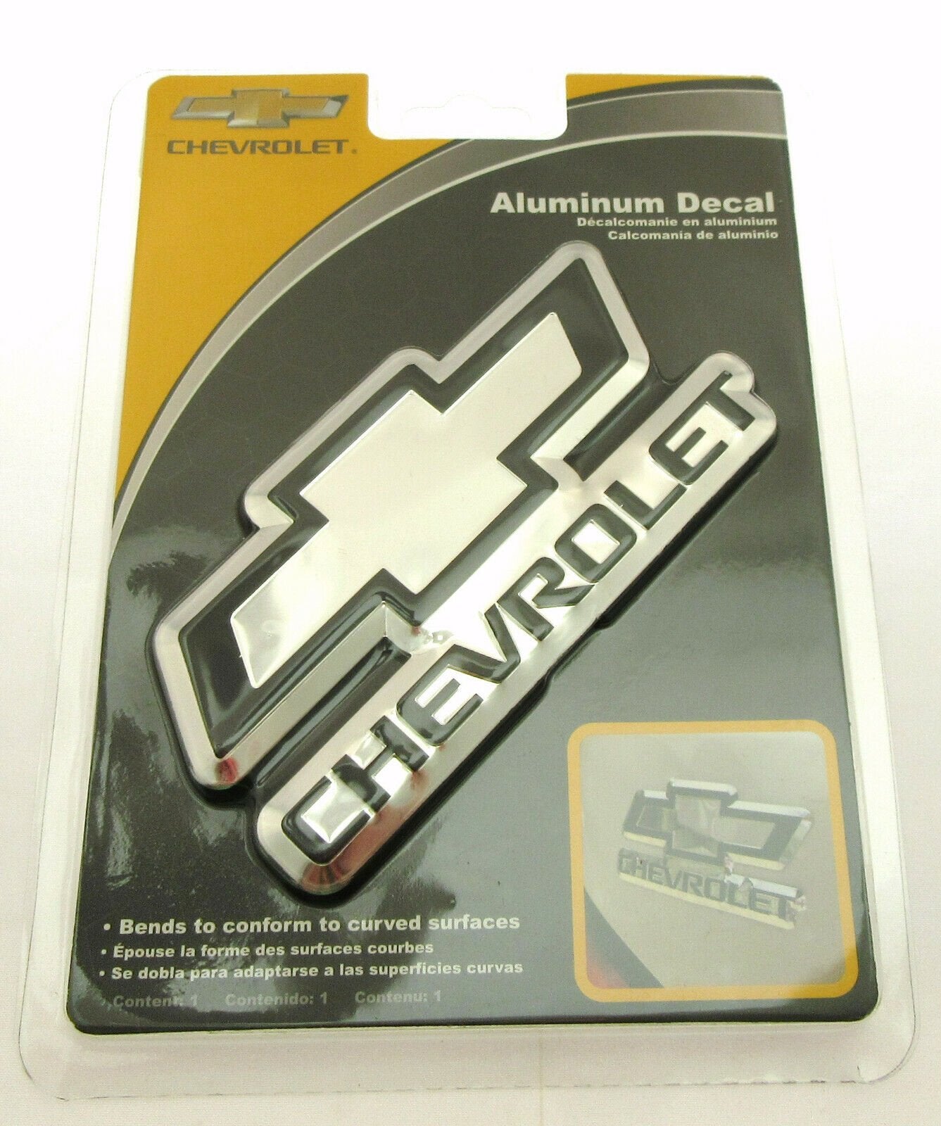 Chevy Aluminum Decal ~ By Chroma ~ Exterior Decal