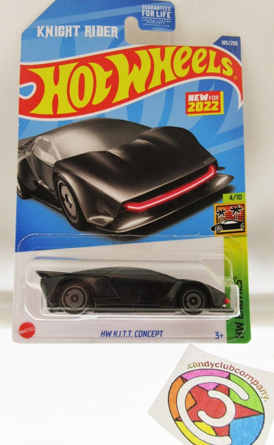 Hot Wheels ~ HW K.I.T.T. Concept Car ~ Kitt Car ~ Black ~ 1:64 Scale