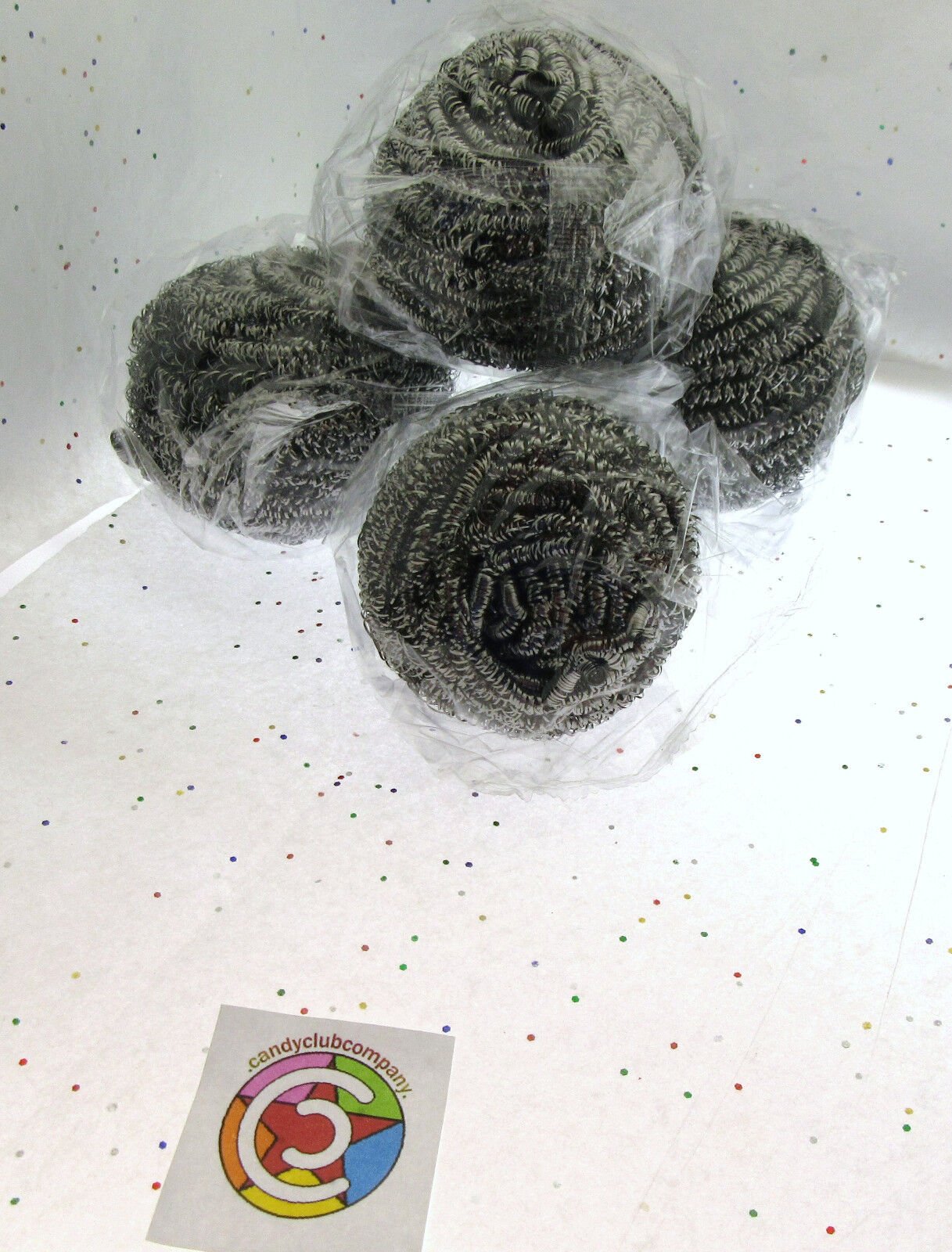 Scotch Brite Stainless Steel Scrubbers Pots Pans Grill and More ~ Lot of 4