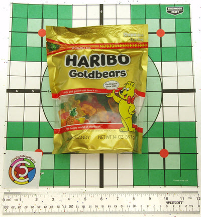 Haribo Gummy Bears Fruit Chewy Candy Gummi ~ Goldbears ~ 14oz Bag