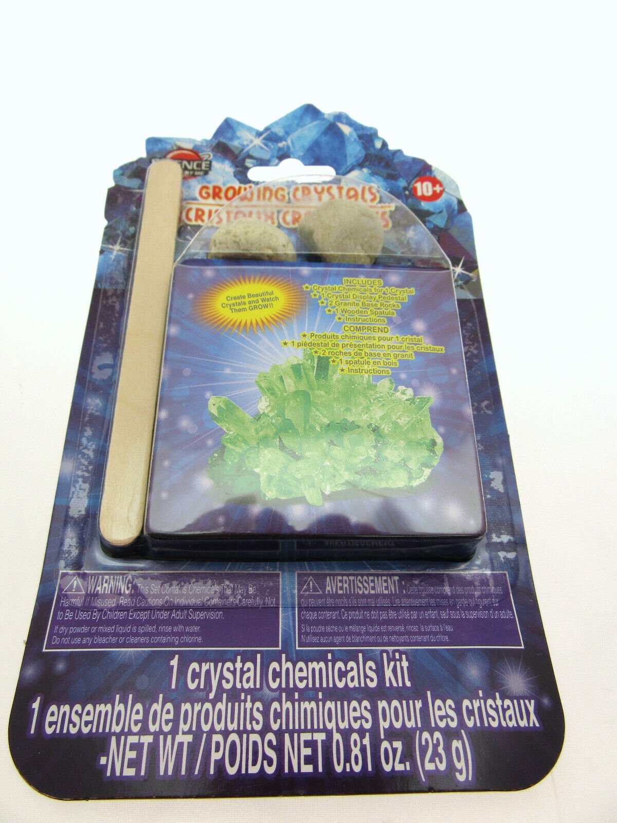 Growing Crystals ~ Cristaux Croissants ~ 3 Pack