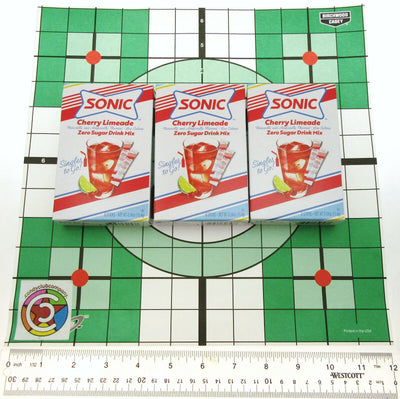 Sonic Cherry Limeade ~ Packets ~ Zero Sugar Free ~ Drink Mix ~ Lot of 3
