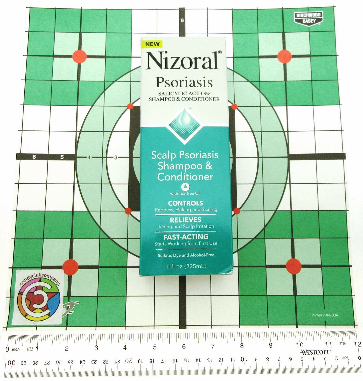Nizora l~ Psoriasis Shampoo Conditioner Salicylic Acid 3% ~ 11 fl oz