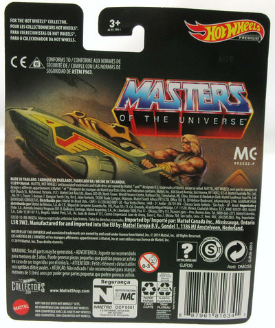 Masters of the Universe ~ Wind Raider ~ He Man ~ Hot Wheels  Die Cast