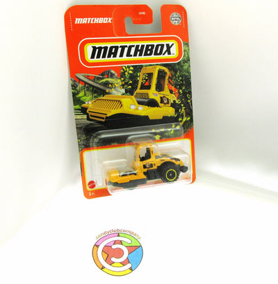 MBX ~ Road Roller ~ Yellow ~ 1:64 Scale ~ Matchbox